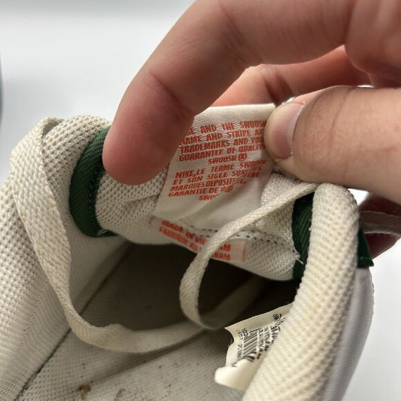 Nike Air Force 1 Low Men’s Size 10 Irish Miami Varsity Green Orange 488298-305 - Picture 13 of 16